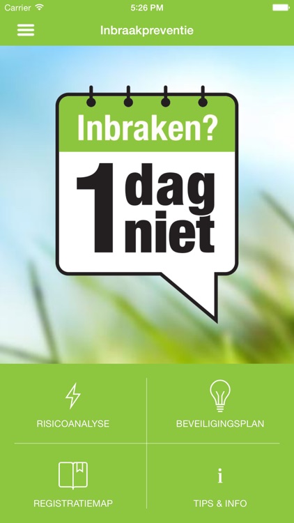 1 dag niet