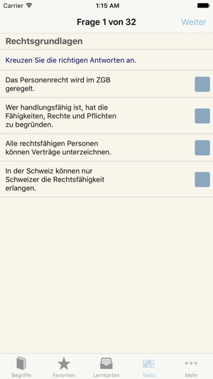 Allgemeinbildung GIBZ(圖4)-速報App