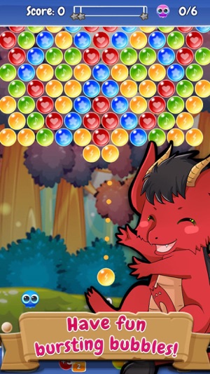 Bubble Crush Dragon - Free Cute Match 3 