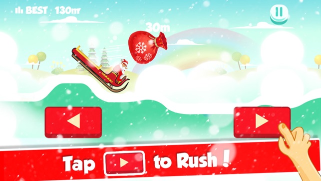 Santa Sleigh Christmas Rush - Winter Racing Madness for Pres(圖2)-速報App