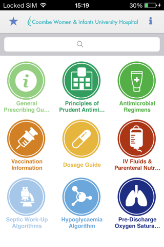 Coombe Women & Infants Hospital Neonatal Guidelines screenshot 2