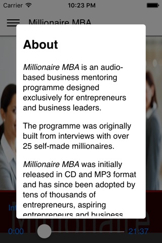 Millionaire MBA: Free Sample screenshot 2