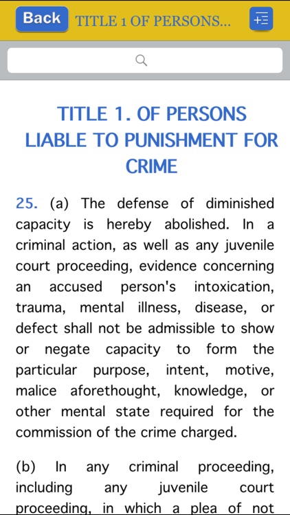 Penal Code of California(CA) 2016