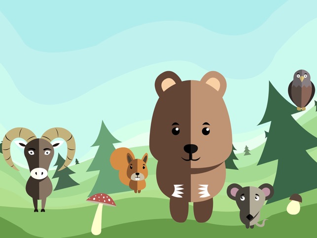 Funny wild animals puzzle for kids(圖2)-速報App