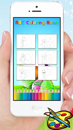 ABC字母動物著色書和圖紙A-Z為孩子們(圖2)-速報App