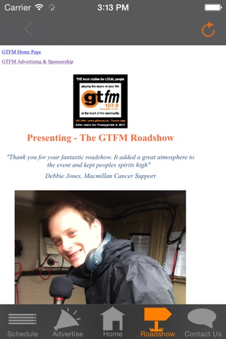 GTFM - Pontypridd Radio screenshot 4