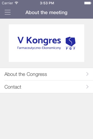 V Kongres PGF screenshot 3