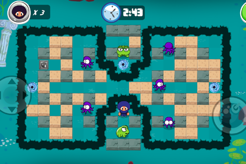 Ninja Boy Adventures - Bomberman edition screenshot 3