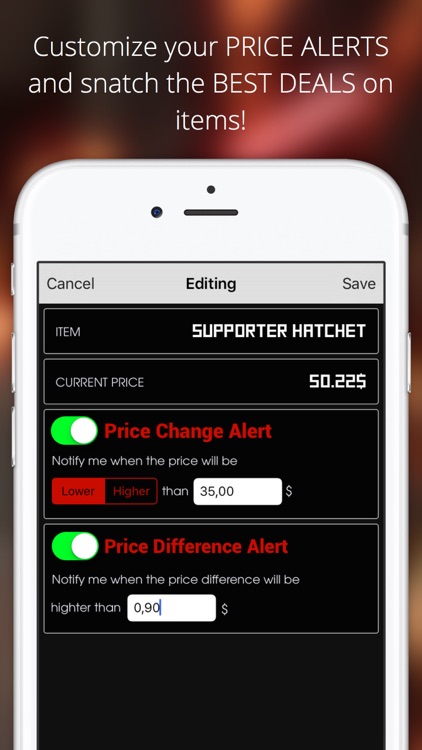 Market Monitor for Reflex