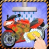 Dirty Bikes - Fast Moto Cleaning games for girls & kids