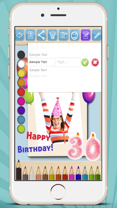 How to cancel & delete Create cards and postcards to wish happy birthday from iphone & ipad 4