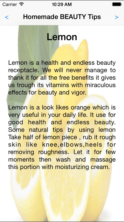 Homemade BEAUTY Tips