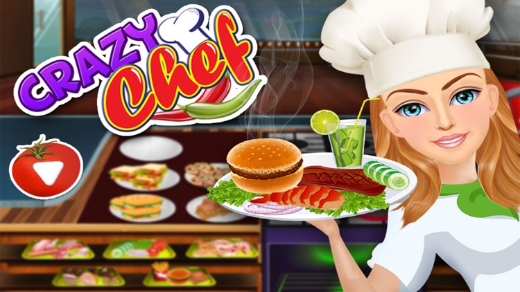 Crazy Chef Kitchen Fever Cooking Games screenshot-4