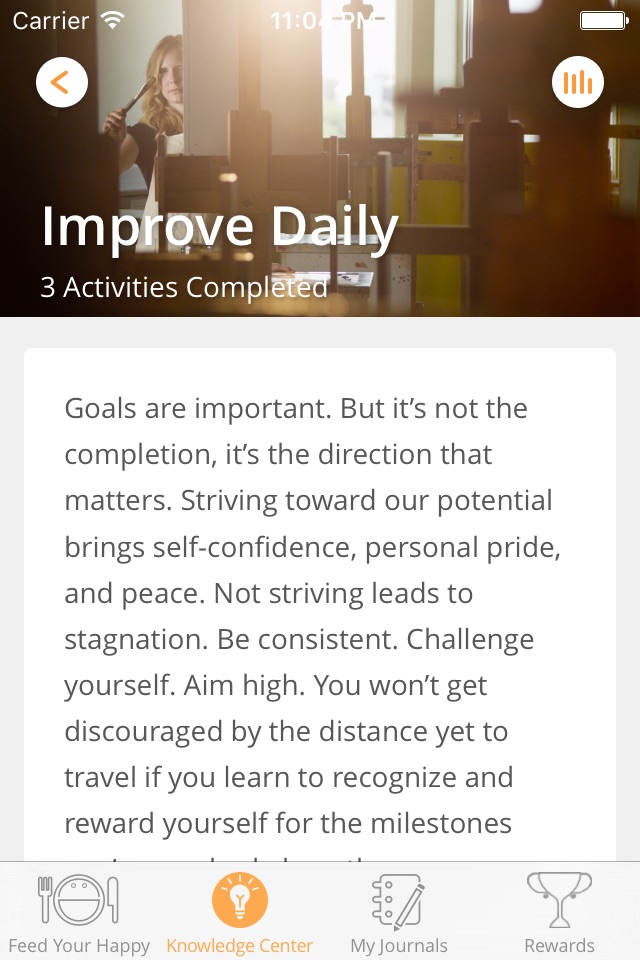 Feed Your Happy - mindfulness skills training for everyday happiness screenshot 3