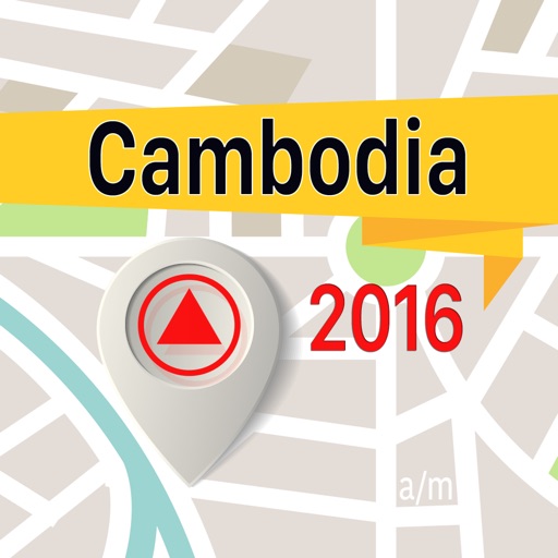 Cambodia Offline Map Navigator and Guide icon