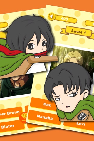 Quiz Game for Attack on Titan version - Best Manga Japan Quiz Game screenshot 2