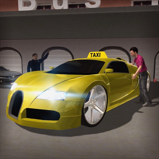 3d City Taxi Driving Mania icon