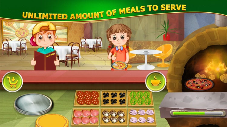 Food Court Pizzeria Fever : Italian Pizza Cooking Scramble FREE