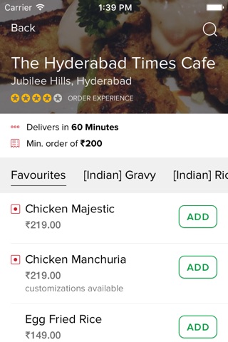 The Hyderabad Times Cafe screenshot 2