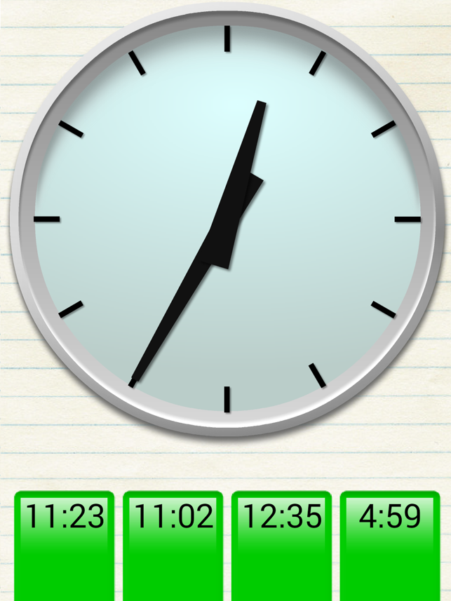 ‎Clock Time Quiz Screenshot