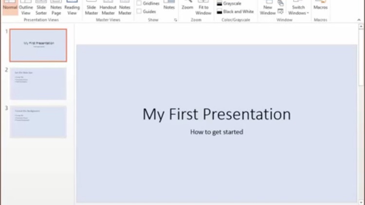 Learn Computer Presentations Skills