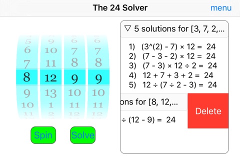 Ultimate 24 Game Solver screenshot 4
