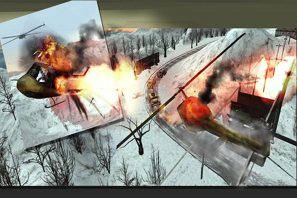 Helicopter Pilot Air Strike 3D War Simulator screenshot 2