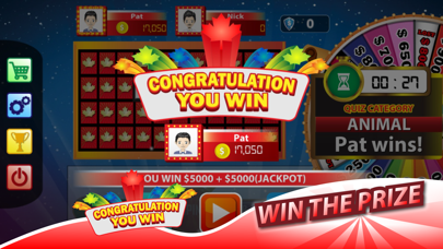 How to cancel & delete Amazing Wheel™ Canada - Xmas Word Phrase Quiz from iphone & ipad 3