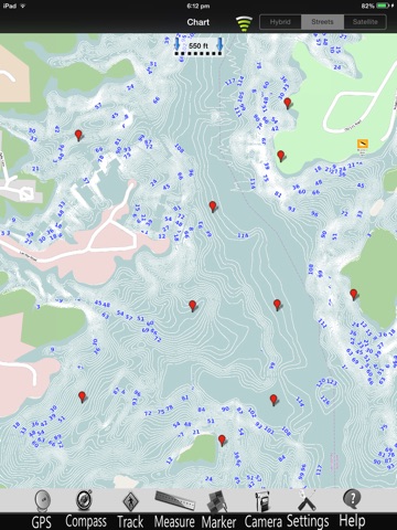 Lake Sidney Lanier Charts Pro screenshot 4