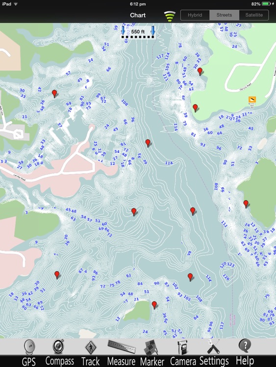 Lake Sidney Lanier Charts Pro screenshot-3