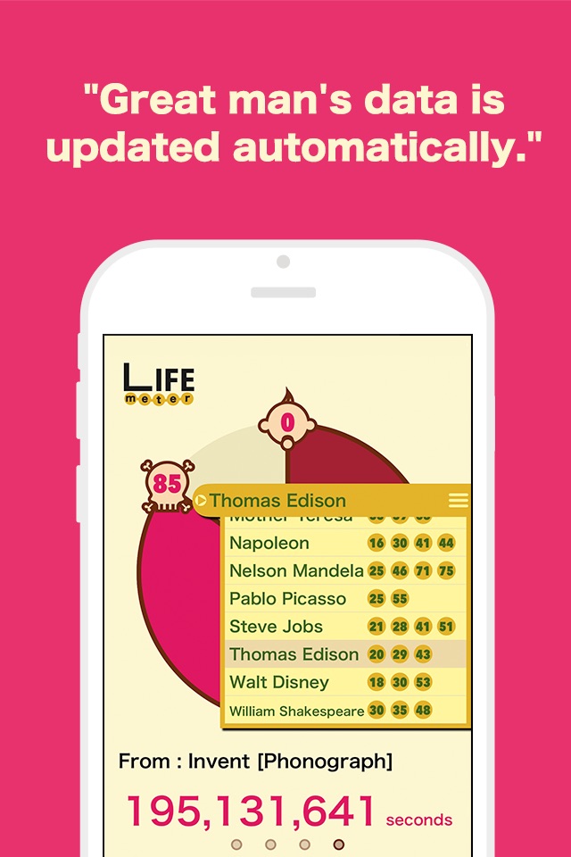 LIFE meter - Let's take a look at the rest of your life! screenshot 3
