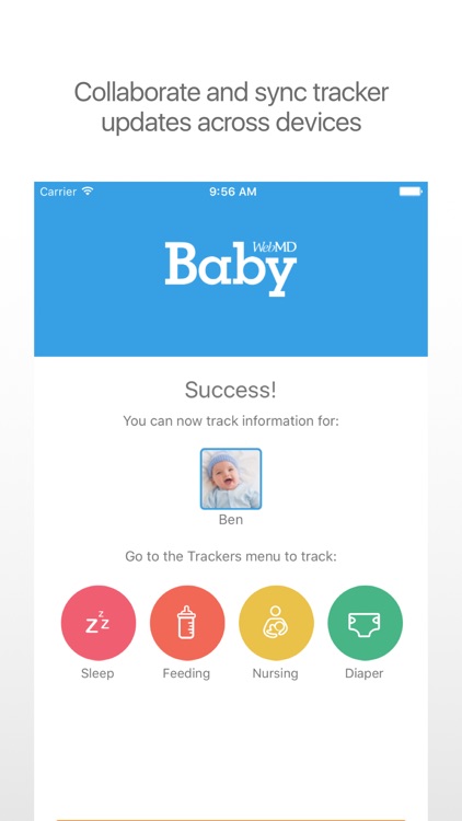 WebMD Baby: Feeding, Diaper, and Sleep Tracker