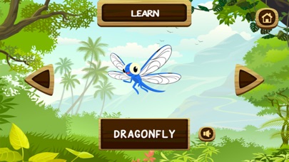 Insect Vocabulary Words English Language Learning Game for Kids ,Toddlers and Preschoolers 1.0 IOS -