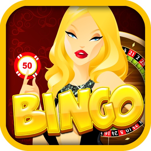 Bingo - Las Vegas Casino Games & Pick to Win Free Chips with Bonus Rounds icon