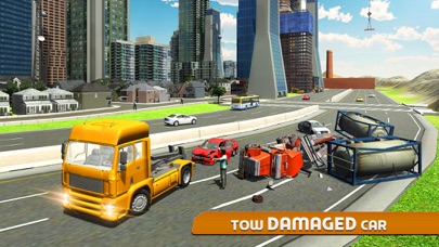 Car Tow Truck 3D – Heavy towing crane simulation 1.0 IOS -