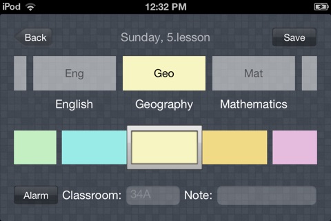 Quick TimeTable Lite screenshot 3