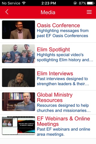 Elim Fellowship screenshot 2