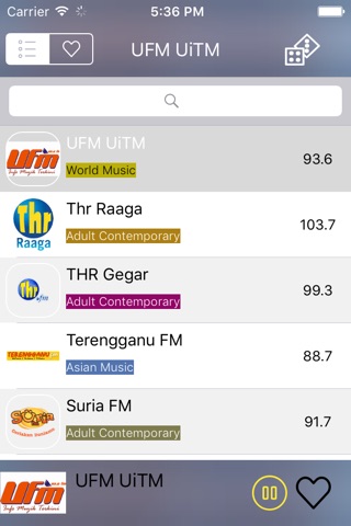 Radio - Malaysia Stream Live Radio screenshot 3