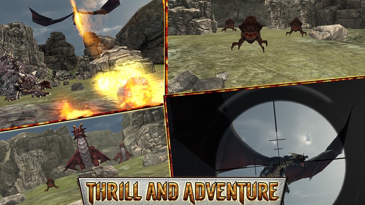 Hunt Fiery Dragons : Fight & Kill Down Fire Dragon