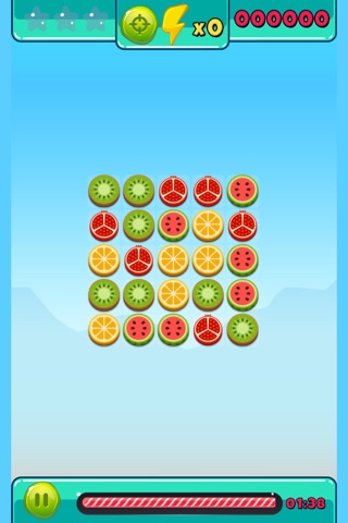 Crazy Fruit - lovely fruit Elimination Match-3 game Touch screenshot 3
