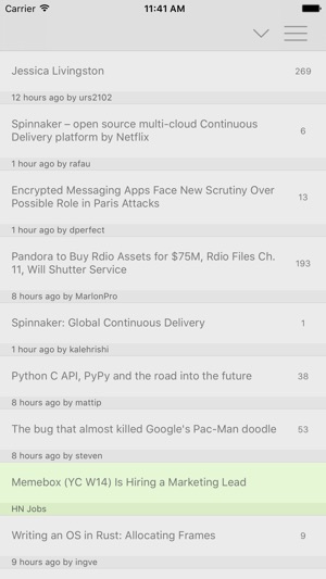 Notify YC (Hacker News)(圖1)-速報App