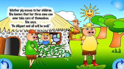 How to cancel & delete The Three Little Pigs Lite * Multi-lingual Stories from iphone & ipad 1