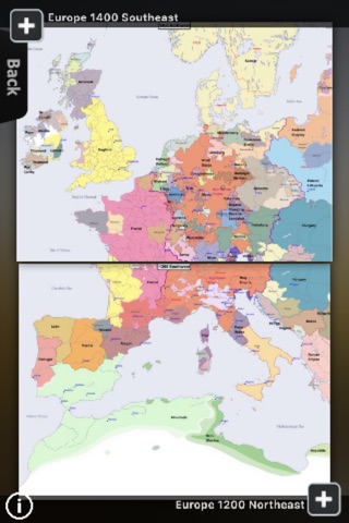 Historical Maps of Europe screenshot 3
