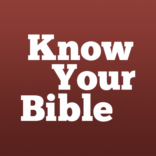 Know your bible? The bible verse quiz! iPhone App