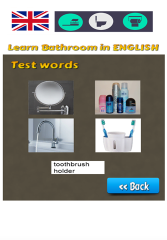 Learn Bathroom Words in English Language screenshot 3