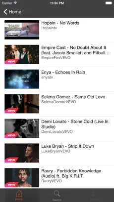Captura de Pantalla 2 Tubex - Free Music and Video Player for Youtube iphone