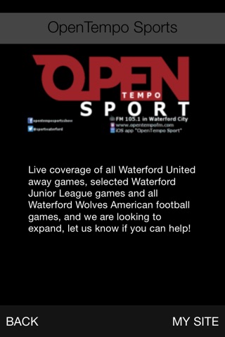 OpenTempo Sports screenshot 2