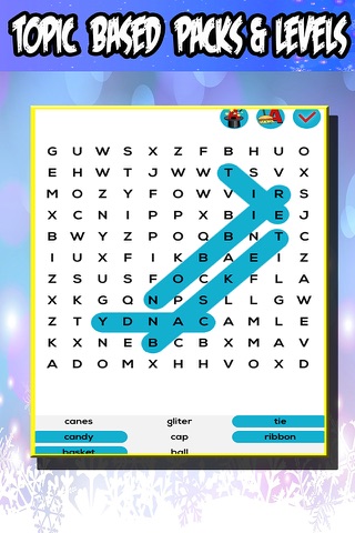 Merry Christmas Word to Word - Evolutionary supreme & ultimate fun puzzle searching game screenshot 2