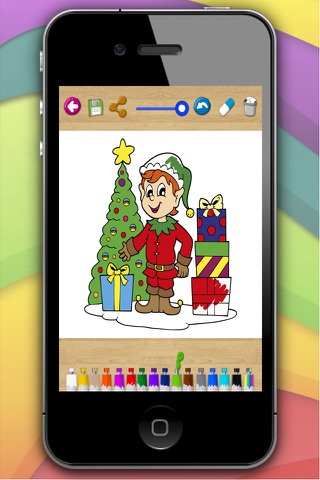 Christmas - Paint and color screenshot 3