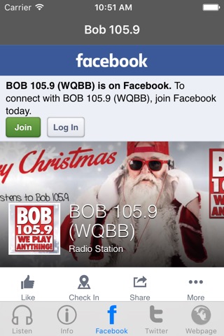 Bob 105.9 screenshot 2